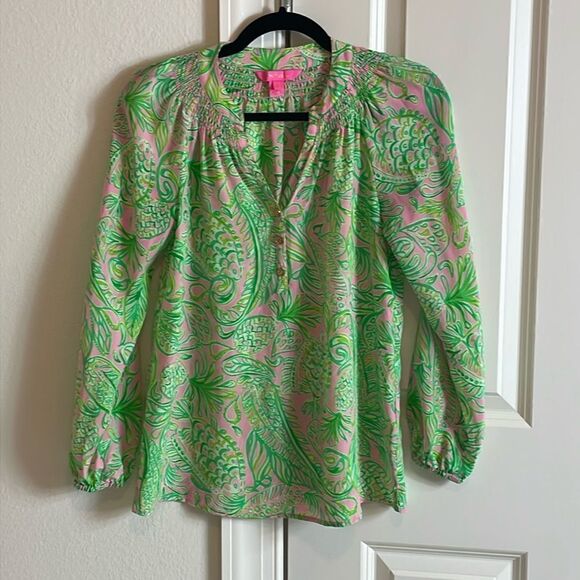 Lilly Pulitzer Elsa Top - Picture 2 of 3